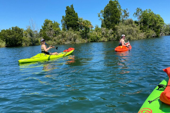 Kayaking in Crystal River, Florida!
